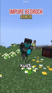 Bedrock Armor in Minecraft