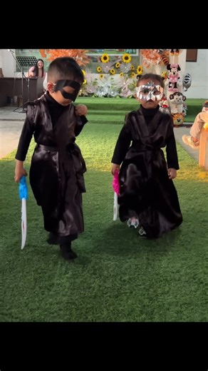 little_light_house_playschool on Instagram: "Ninjas 🥷 🥷 #explorepage #kids #instagram #fyp #fun #explore #fancy#ninja"