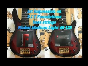 S.I.T Foundations Bass Strings 1st Impression