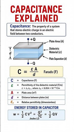 Capacitance explained - capacitor working principle