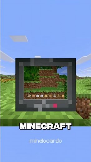 Con este mod juegas a Minecraft en Minecraft