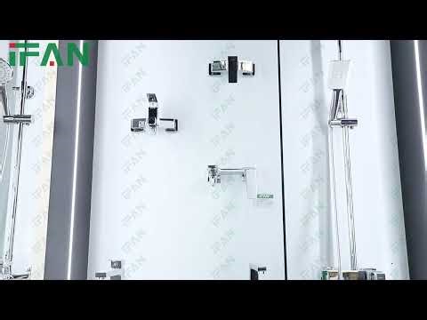 Shower System Showcase – Installed Display in Sample Booth