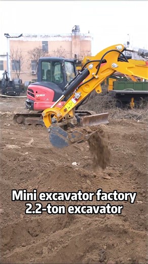 🚜 "Meet the Mini Beast! " 🏗 Our 0.8-9 ton compact excavator is changing the game in constructio