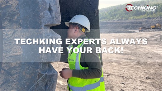 [#Techking_Product] Need a perfect traction tire for your rigid dumpers? Look no further! We have 𝐒𝐔𝐏𝐄𝐑 𝐓𝐑𝐀𝐂! Click the video below and see what it can offer!👇 #techking #otr #tires #otrtires #tbrtires #mining #miningequipment #construction #constructionequipment #RigidDumper #RDT #traction | Techking Tires