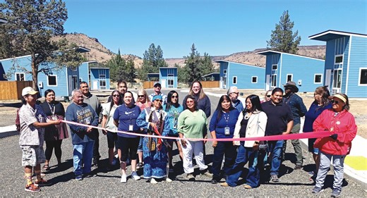 Warm Springs Housing Authority celebrates new Permanent Supportive Housing community
