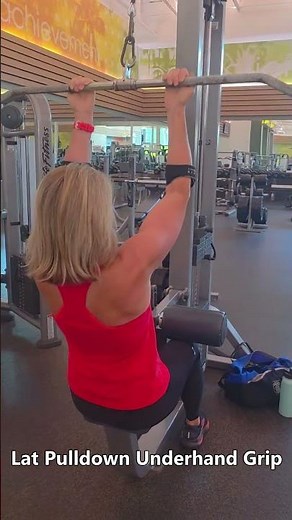 Lat Pulldown Underhand Grip