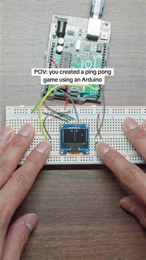 Simple and easy 1v1 game using an Arduino! Link in bio👨‍💻#arduino #arduinoproject #diyprojectsideas