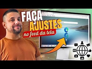 Como CONFIGURAR A FUNÇÃO FEED DE NOTÍCIAS na tela do Navegador MICROSOFT EDGE