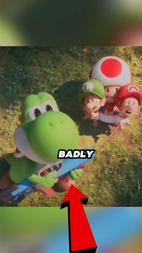 Yoshi HATES Toad in the Mario Movie