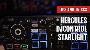 Mojaxx takes a look at Hercules DJ's DJControl Starlight, a portable controller that makes it easy to mix on the road. 💫 #DJcityTV #TipsAndTricks | DJcity