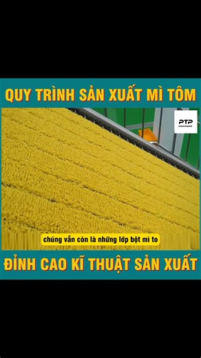 quy trình sản xuất mì tôm | PTP