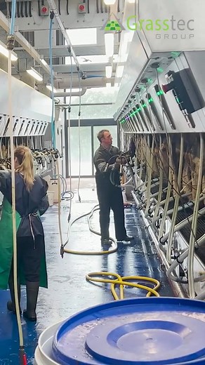 BouMatic Rapid Exit seen on a farm in Scotland. Full video on our YouTube Channel. https://youtu.be/Awsq9wwvVpY?si=uXiBUuJdMjroBb6t | Grasstec