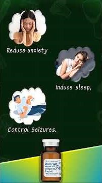 Diazepam Explained: Uses,Mechanism,Side Effects & More | #Shorts #pharmacy #medicalstudent