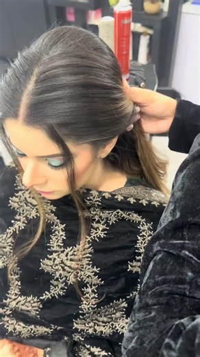 Front Line Variation Hairstyle _ Stylish Front Panel Lines Tutorial #hairstyle #hairtutorials #viralvideo #fyp #foryoupage