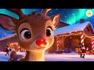 Rudolph the Red Nosed Reindeer Christmas Song for Kids