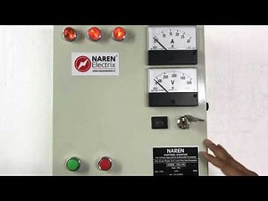 Naren Analog Control Starter Model DOL-RG (Kannada Version)