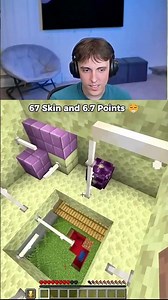 67 Skin... 6.7 Points?! 😭 #minecraft #shorts #shorts