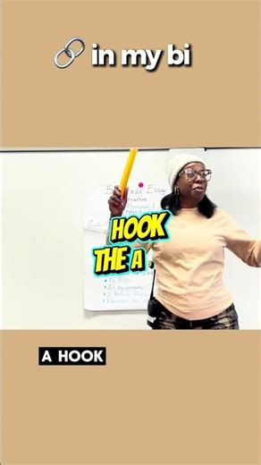 Watch Me Teach How to Start an Essay (Hook)