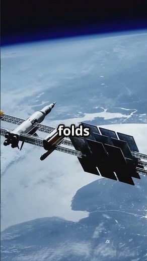 "Did you know NASA engineers use origami to design foldable satellites &x solar panels for space? 🤯"