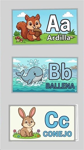 🦁 26 Animales para Colorear A-Z | Aprende el Abecedario Jugando 🎨📚