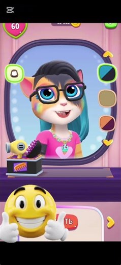 Angela Hair Color Transformation 💇‍♀️✨ #shorts