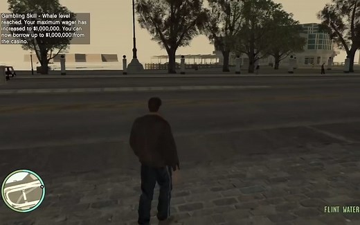 用SA引擎（IV Renderware）重置的GTA4游玩测试
