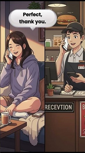 Ordering Food for Delivery | Easy English Conversation #englishlearning