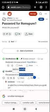 What is the password to unzip files from romspure.cc