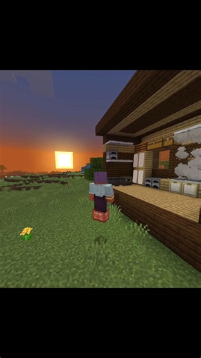 Modern Kitchen 😁 Minecraft Builds 🍁 #minecraft