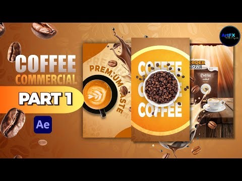 Luxury Coffee commercial in after effects - Part 1 || Artfx with Priyanka