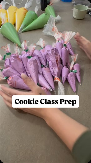 Christian McDonald | Cookie Class TONIGHT!!! Can’t wait to see everyone and cookie the night away at @the__makery .. Mardi Gras style 💜💛💚 #cookies #cookieclass... | Instagram