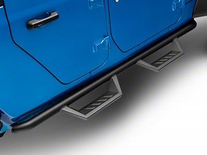 RedRock Jeep Gladiator Tubular Drop Steps JG8018 (20-26 Jeep Gladiator JT) - Free Shipping