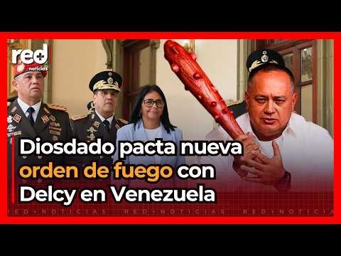 Diosdado Cabello logra PACTO DE SUPERVIVENCIA con Delcy Rodríguez en Venezuela