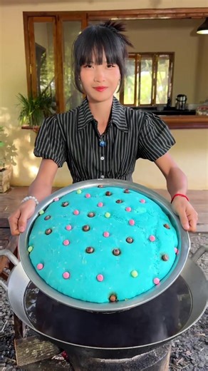 Amazing cooking deep fried cake recipe #foodlover #perfect #crispy #recipe #cooking