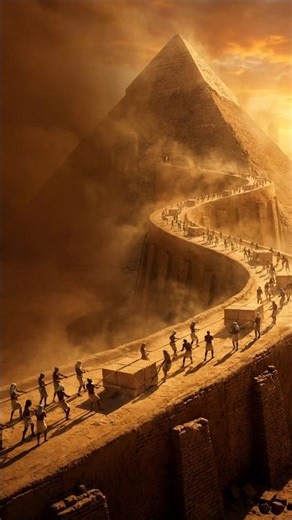 How Were the Pyramids Built Without Machines