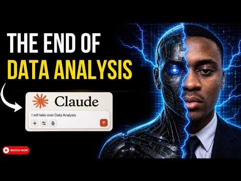 Claude AI Will Take Over Data Analytics.. Do This Now!!