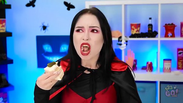 Barbie vs vampire food challenge || the coolest cake decorating ideas by 123 go! Food | 123 GO FOOD