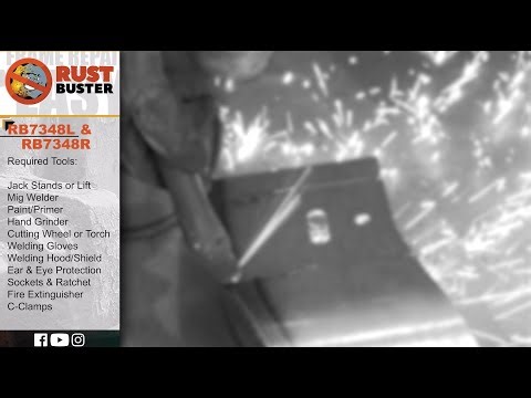 RB7348L & RB7348R - 1988 - 1998 Chevy K1500/2500 Front Frame Section Installation Guide