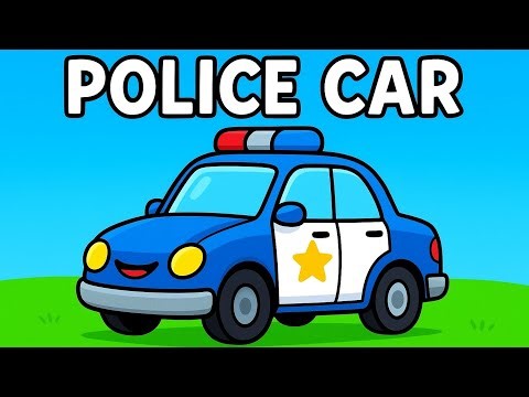 Police Car Game for Kids |Fun Chase &Lights | Car Games for Children