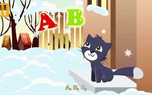 德墨教室 | 50首德语原版启蒙儿歌 26. ABC, die Katze lief im Schnee ABC猫咪儿在雪地里跑