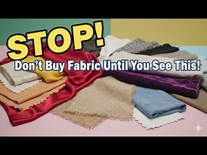 50 Most Used Fabrics for Garments 🧵- Types of Fabrics for Clothing Explained