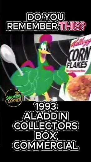 🧞 1993 Corn Flakes Aladdin Collectors Box Commercial | 90s Disney Nostalgia