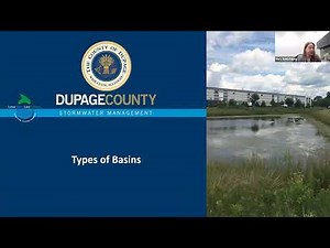 “Routine & Long-Term Maintenance for Detention Basins” Webinar