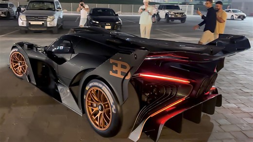 $4.7 million Bugatti Bolide at hypercar track day