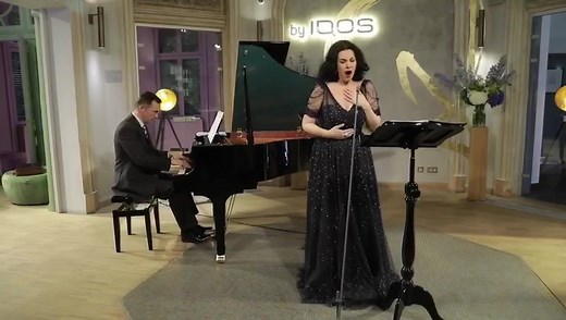 Last week, opening my live-streamed online recital from Qreator with Schubert’s Ständchen, accompanied on the piano by Alexandru Petrovici ❤️🎶🎹 | Angela Gheorghiu