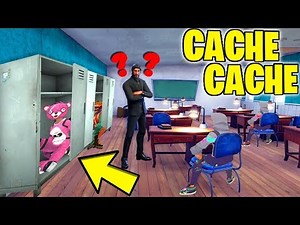 CACHE CACHE À L'ÉCOLE !! (Fortnite School RP)
