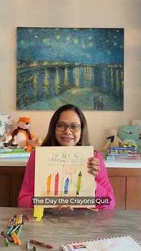 The Day the Crayons Quit - Part 1 #readaloud #childrensbooks #booktok