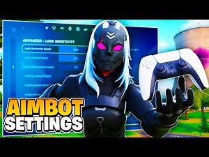 NEW BEST AIMBOT Controller SETTINGS For Reload! (Fortnite Tutorial)