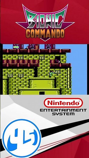 Bionic Commando (NES) – Gameplay Short