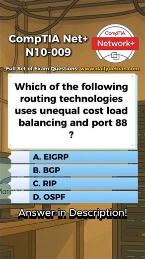 CompTIA Network+ (N10-009) Exam-Style Practice Question 2026